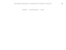 Tablet Screenshot of domainhomeandgarden.com